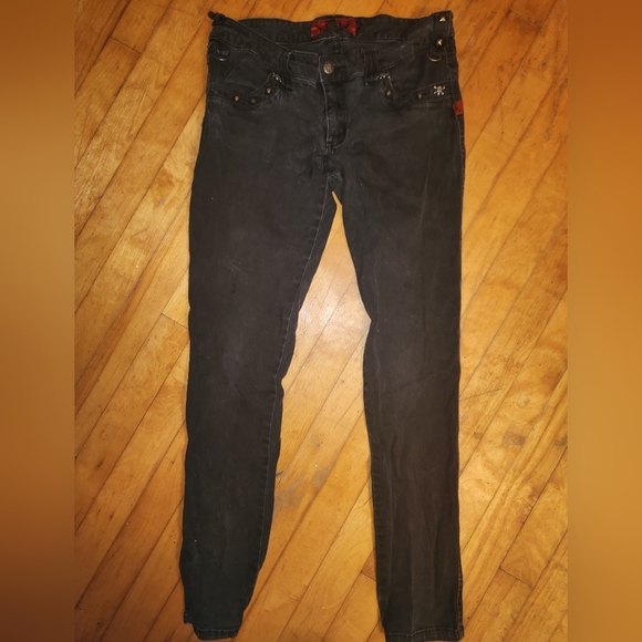 Vintage 90s/y2k Trip pants skinny jeans - Picture 5 of 10